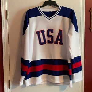 Team USA 1980 Miracle O'Callahan #17 Jersey Sz:M